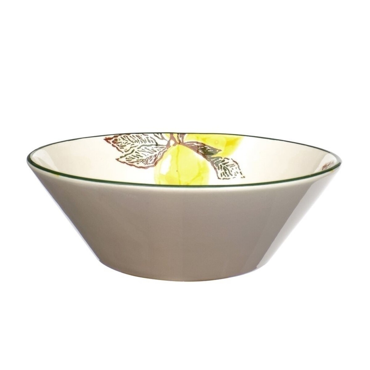 BOWL CERAMICA 23.5x7CM LIMONES 