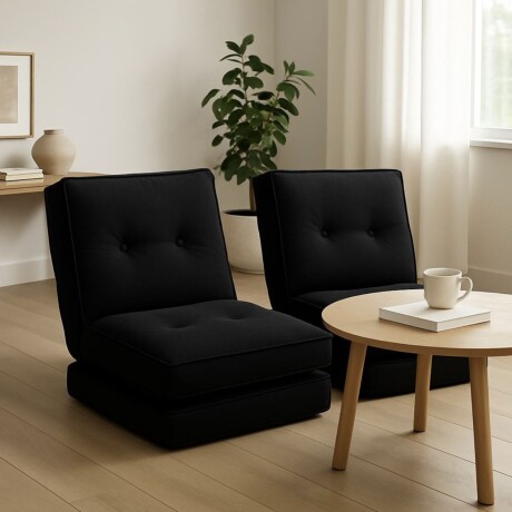 Sillón cama Bed - Negro Sillón cama Bed - Negro