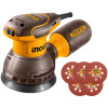 Lijadora Roto Orbital Ingco RS3216 con Velocidad Variable + Pack de 5 Lijas Lijadora Roto Orbital Ingco RS3216 con Velocidad Variable + Pack de 5 Lijas