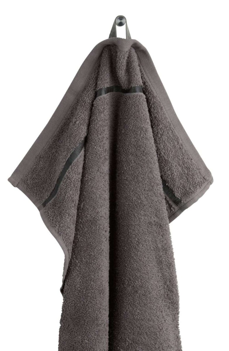 Toalla De Baño Ysby 65X130 - Gris Oscuro 