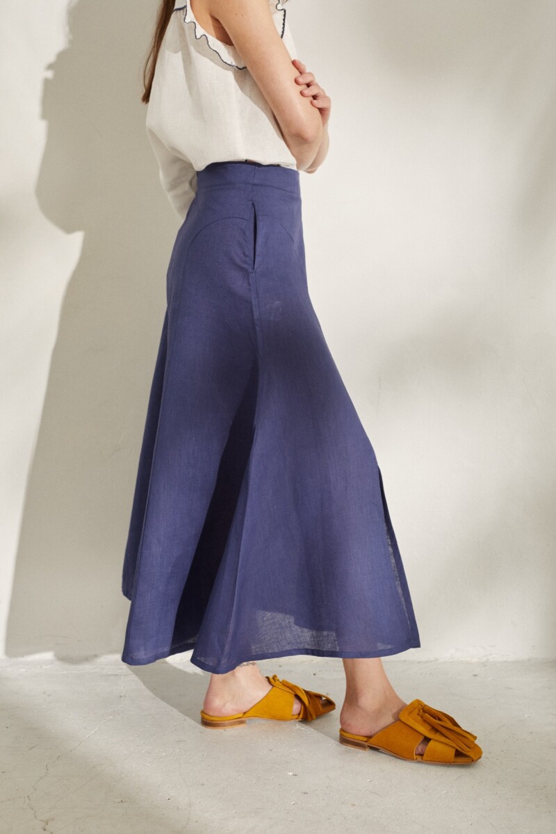 FALDA HORIZONTE Azul