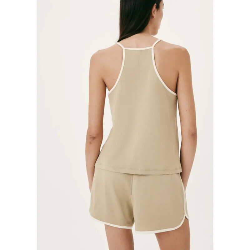 PIJAMA SM FEM OLIVA CLARO