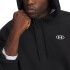 Canguro de Hombre Under Armour Ua Rival Flc Hoodie Negro