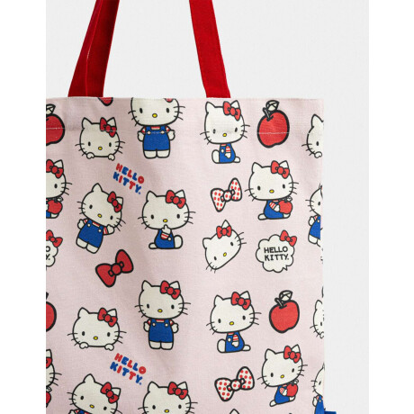 Tote Bag ''hello Kitty'' Combinacion Multicolor