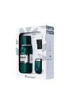 KIT V1 TERMO CLASICO 750ML SIN MANIJA TERRANO KIT V1 MATE + TERMO CLASICO 750ML VERDE OSCURO