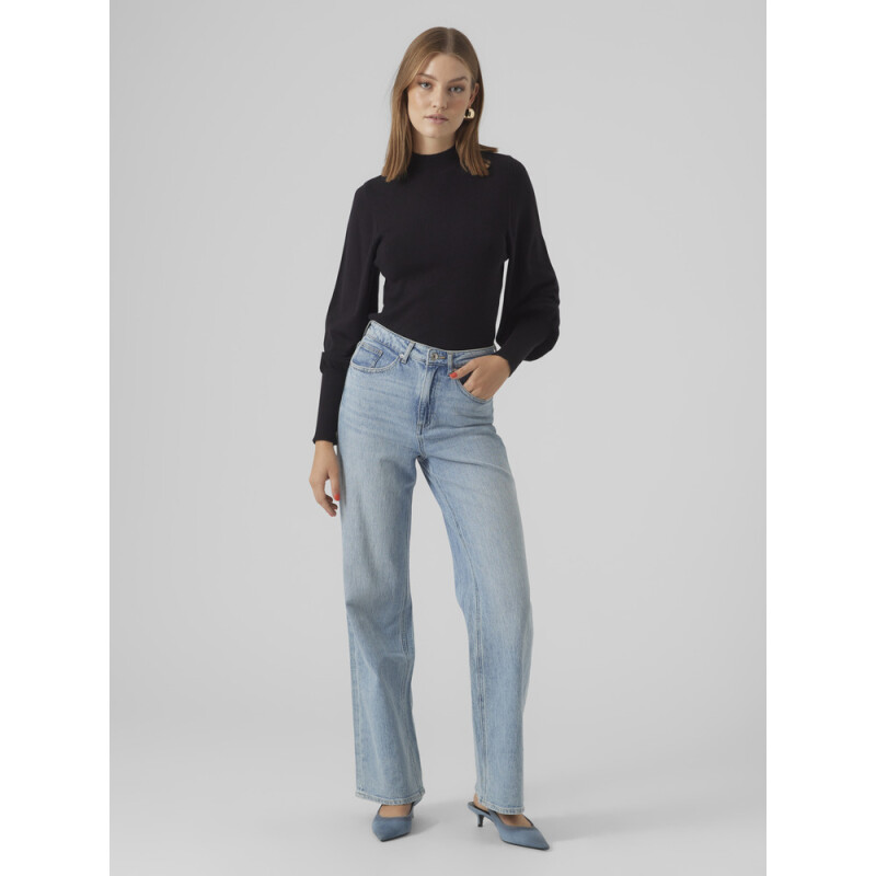 VMHOLLYKARISPUFF LS HIGHNK PULLOV GA BOO B-15 1 Black