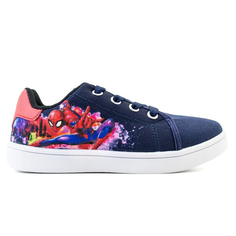 Championes Marvel Spiderman de Niños - SPICSS24720 Blanco-azul