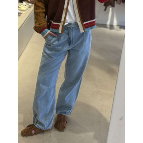 Pre Venta Jean Gaucho Cool Celeste