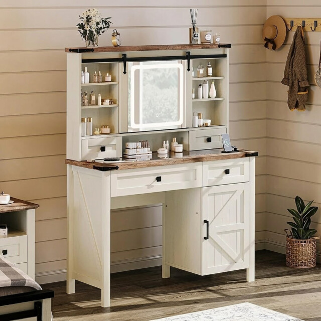 ARMARIO TOCADOR CON ESPEJO Y LUZ ARMARIO TOCADOR CON ESPEJO Y LUZ