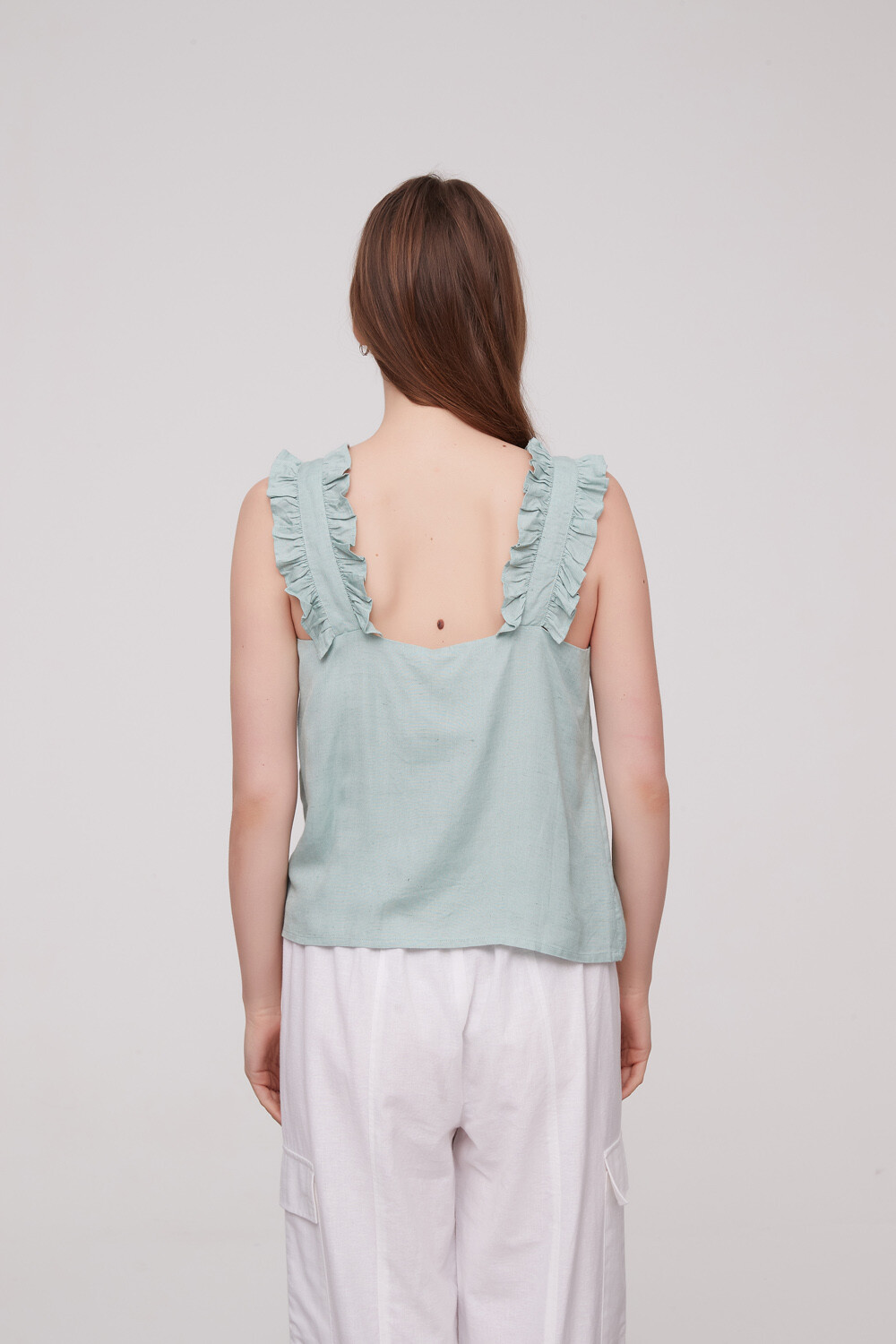 Musculosa Bugambilia Verde Claro