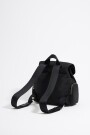 MOCHILA MEDIANA POCKET NYLON Negro
