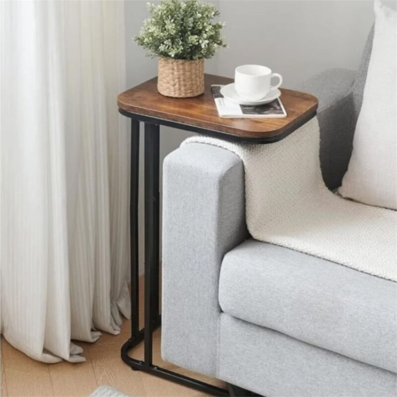 Mesa Auxiliar Mdf y Base Metal Mesa Auxiliar Mdf y Base Metal