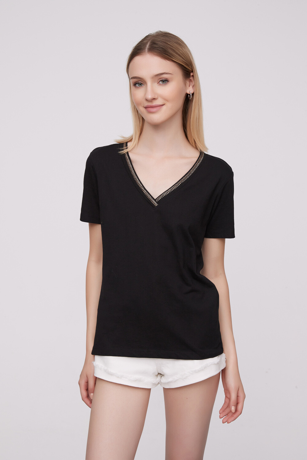 Remera Vianna Negro