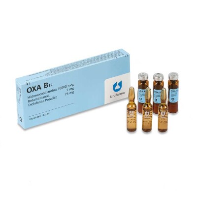 Oxa B12 Inyectable Intramuscular Oxa B12 Inyectable Intramuscular