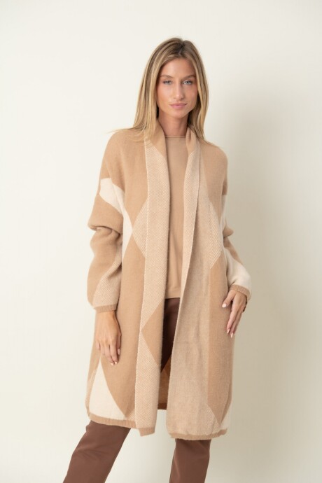 SACO CORNALINA Camel