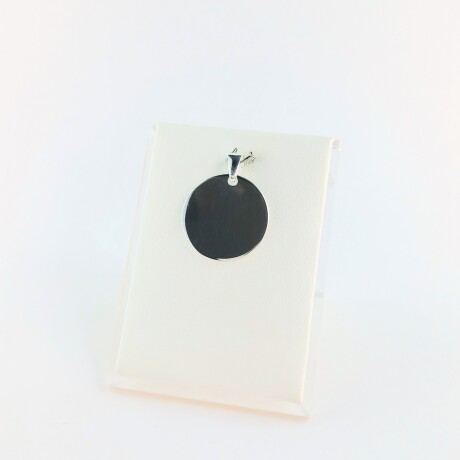 Medalla de plata 925, lisa. Medalla de plata 925, lisa.