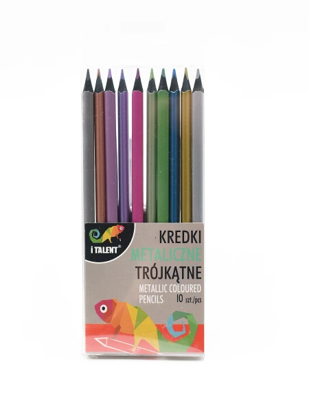 LAPICES COLORES METALIZADOS x 12 MULTICOLOR