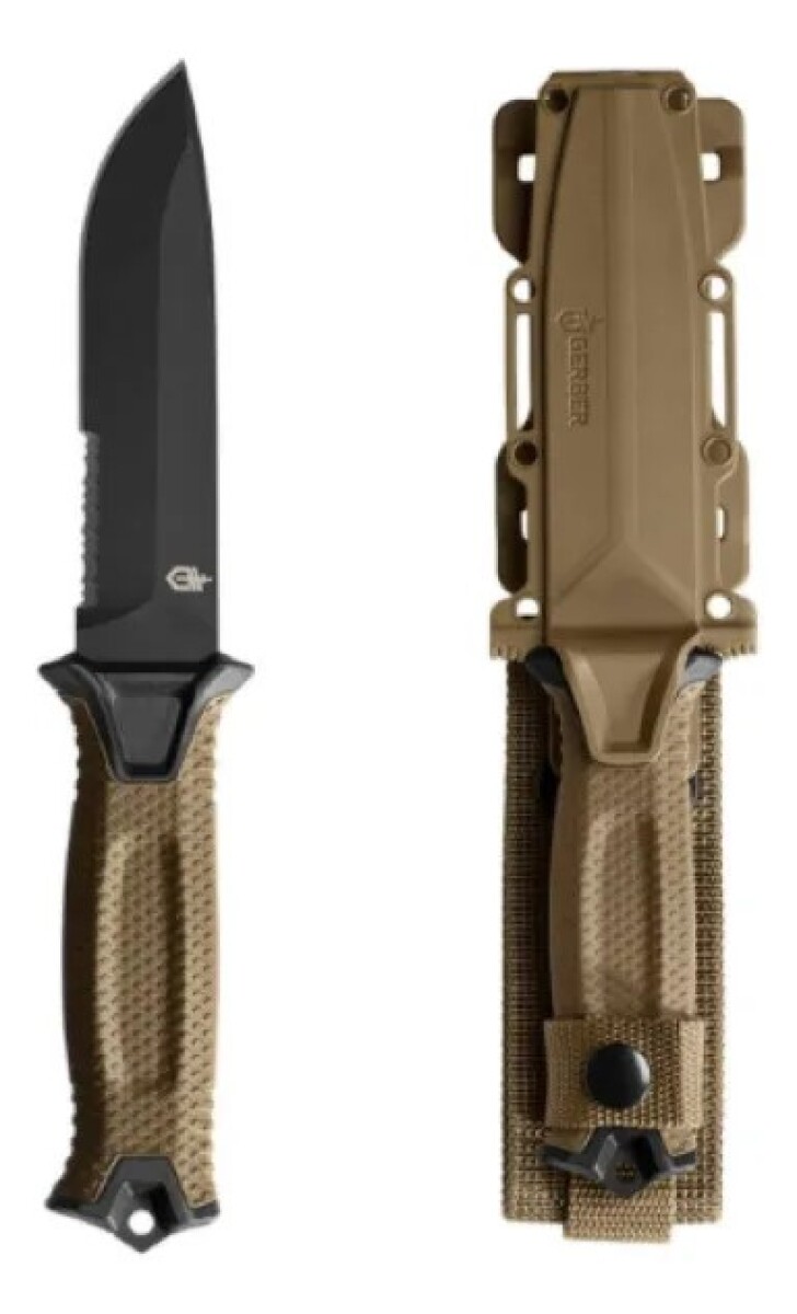 CUCHILLO GERBER TACTICO 12CM NEGRO 