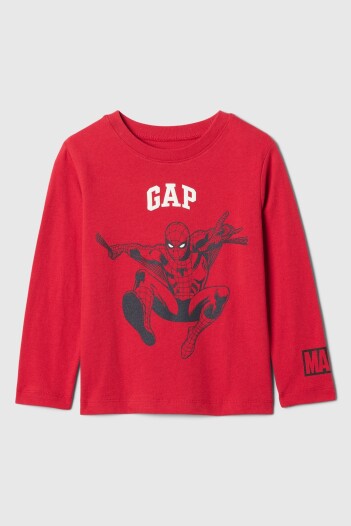 Remera Logo Grafico Spiderman Modern Red 2
