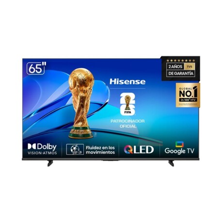 Smart Tv HISENSE 65' QLED 4K UHD 65Q6N Google Tv Con Control Remoto Smart Tv HISENSE 65' QLED 4K UHD 65Q6N Google Tv Con Control Remoto
