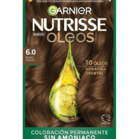 Tinta Garnier Nutrisse Óleo Nº6 Rubio Oscuro | Color Radiante y Cabello Sedoso Tinta Garnier Nutrisse Óleo Nº6 Rubio Oscuro | Color Radiante y Cabello Sedoso