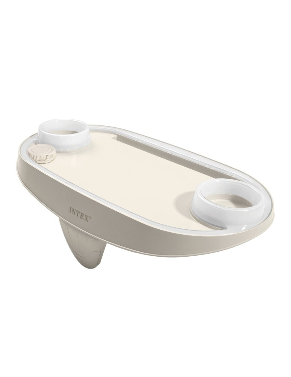 INTEX BANDEJA POSA VASOS PREMIUM CON SOPORTE PARA TABLET PARA PURESPA 