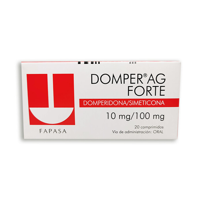 DOMPER AG FORTE CJ X 20 COMPRIMIDOS única