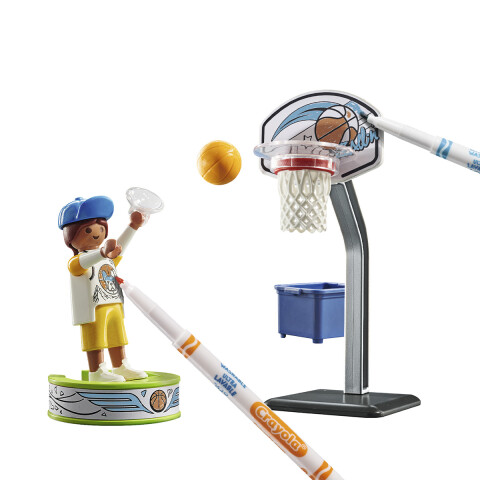 Juegos de Basquetbol para Pintar Playmobil 15 Piezas U