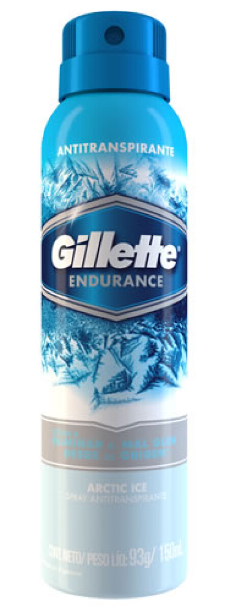 Gillette Desodorante Aerosol Arctic Ice 150 ml – Protección y Frescura