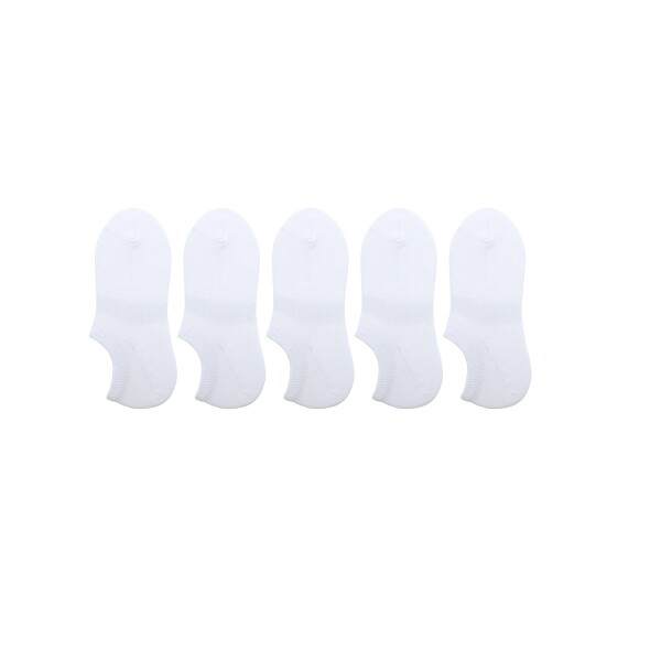 Soquete 5 pares blanco