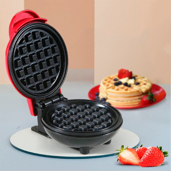 Mini Waflera Maquina Waffle Electrica Antiadherente 350w Mini Waflera Maquina Waffle Electrica Antiadherente 350w