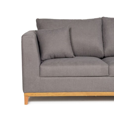Rinconera Belfast - Tela Microfibra - Chaise derecho 2160 (Grafito)