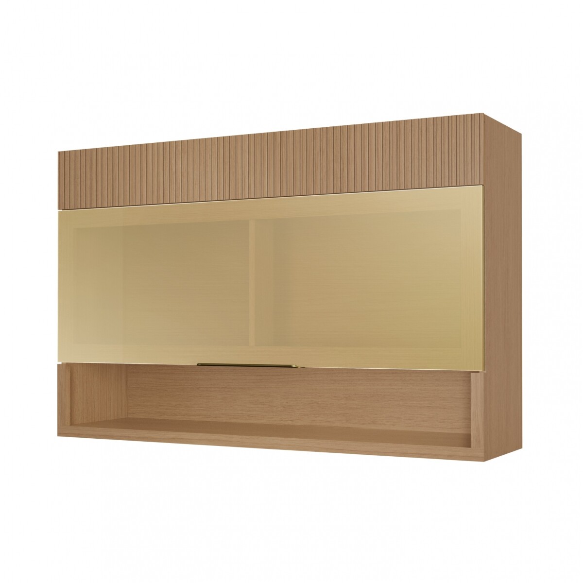 Aéreo 1 Puertas Realeza Premium 120cm Marron 