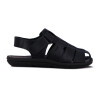 Country Sandalia Hombre Franciscana C/ Pulsera Y Velkro Negro