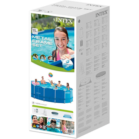 Piscina Intex Estructural 16805 L 457x122cm + Bomba Inx028242