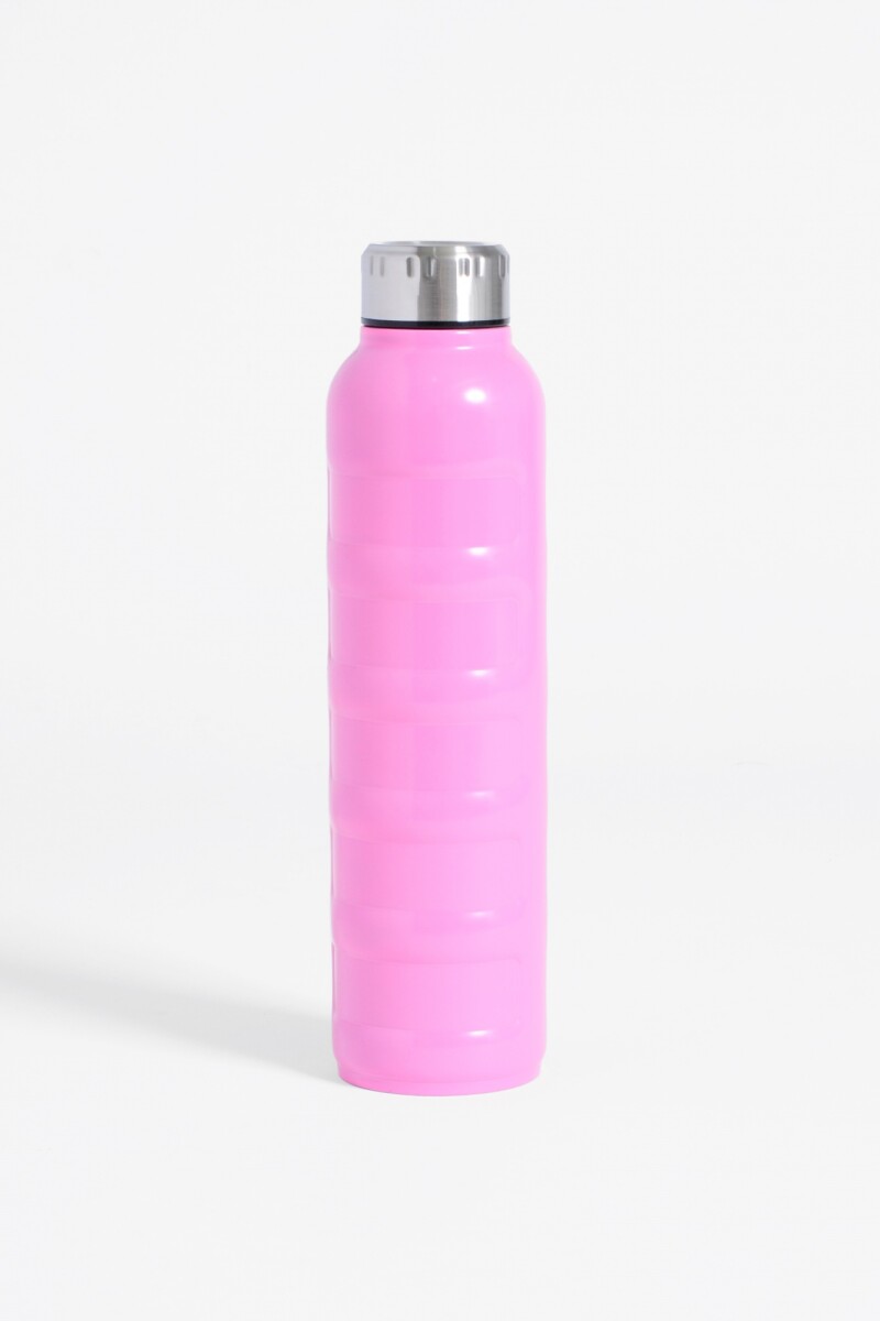 Botella de acero 1000 ml rosa