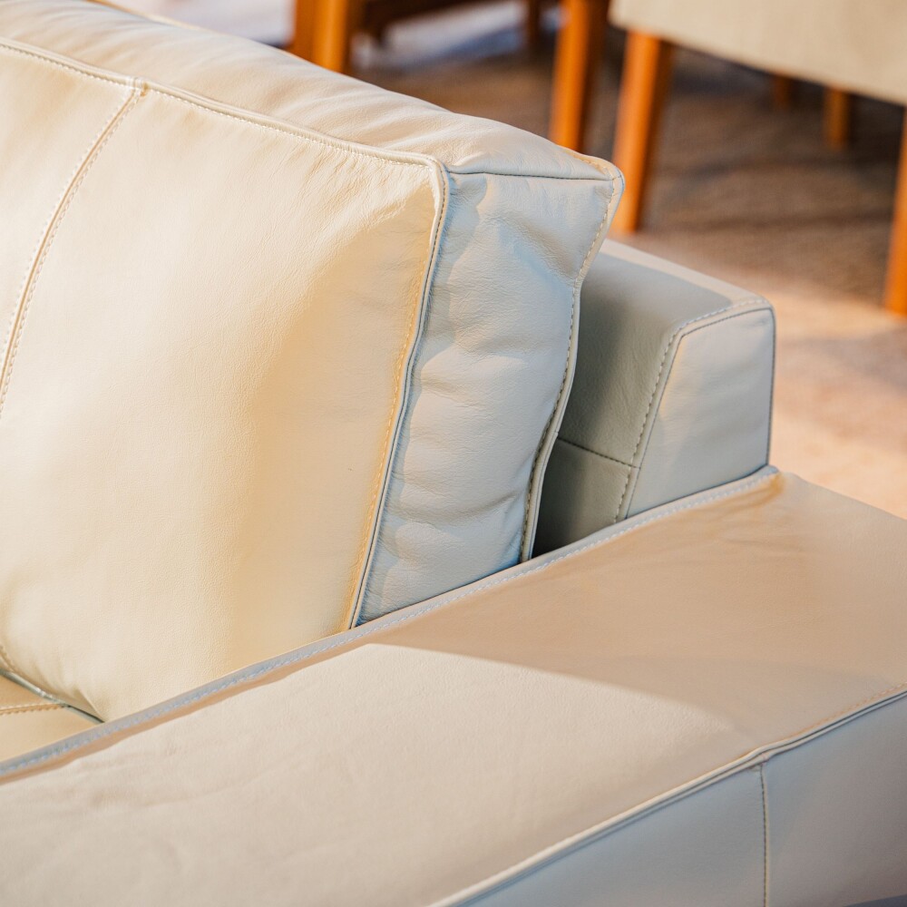 Sofá Athos cuero beige, 2.25m Sofá Athos cuero beige, 2.25m