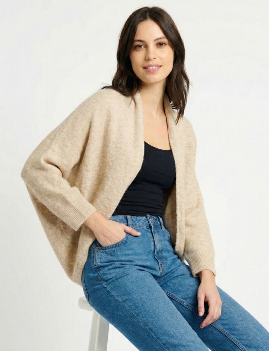 Cardigan Cashmere - Beige 