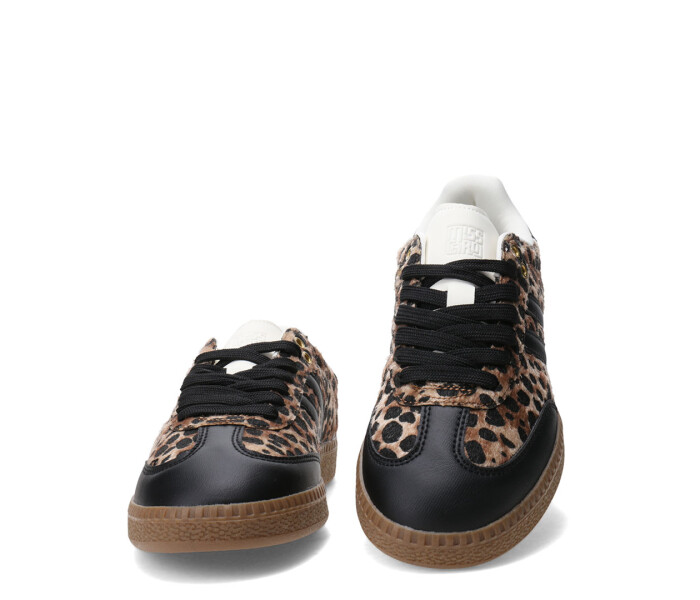 Championes de Mujer Miss Carol Lepp Acordonado Animal Print