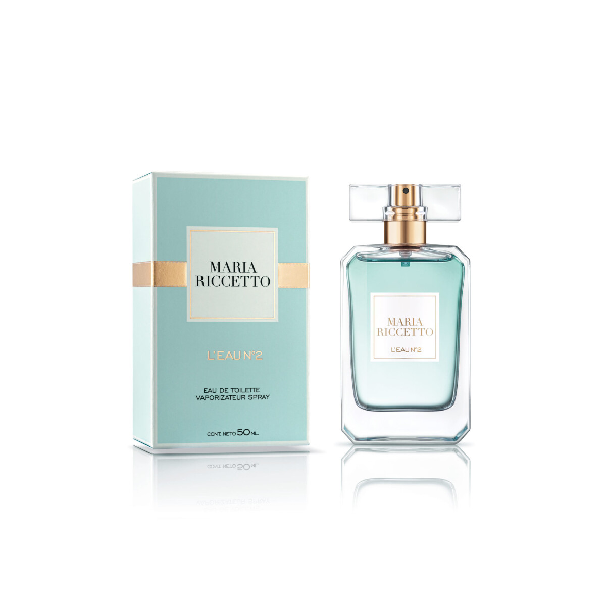 Fragancia Femenina Maria Riccetto L’Eau Nº 2 - 50 ml 