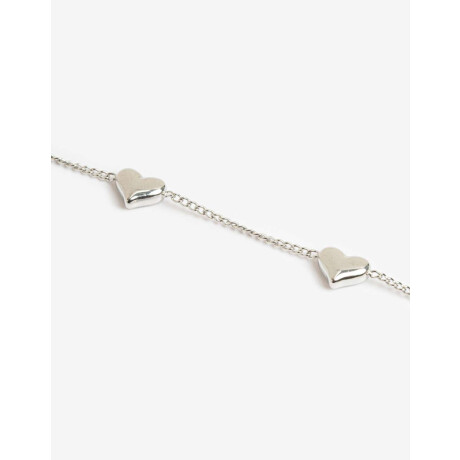 Pulseras Flexibles Metal Plateado