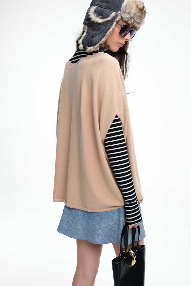 TOP CUADRADO Beige