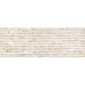 PORCELANATO FLUTED TERRAZO BEIGE RET "A" 40X120 CM Porcelanato Fluted Terrazo Beige Ret "a" 40x120 Cm