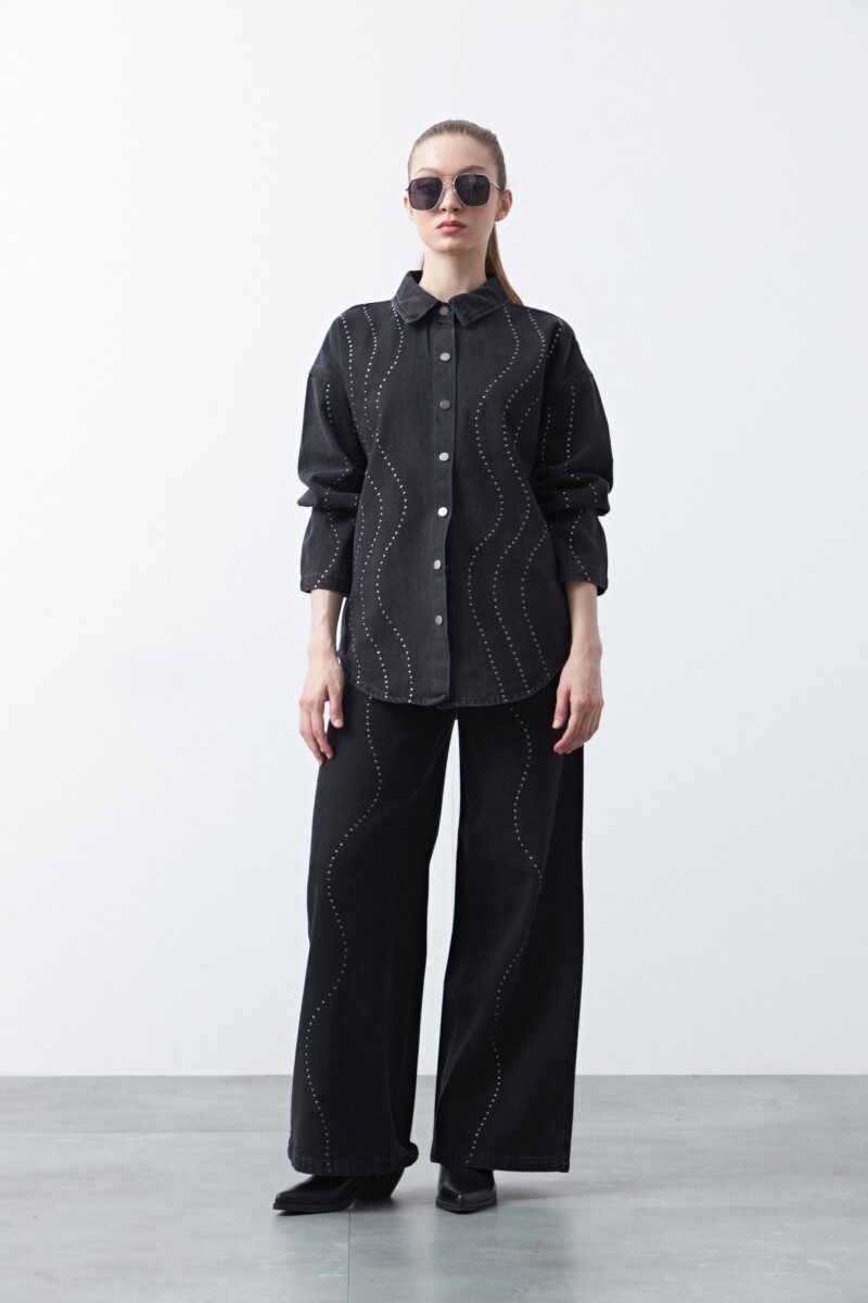 SOBRECAMISA ADELE Negro