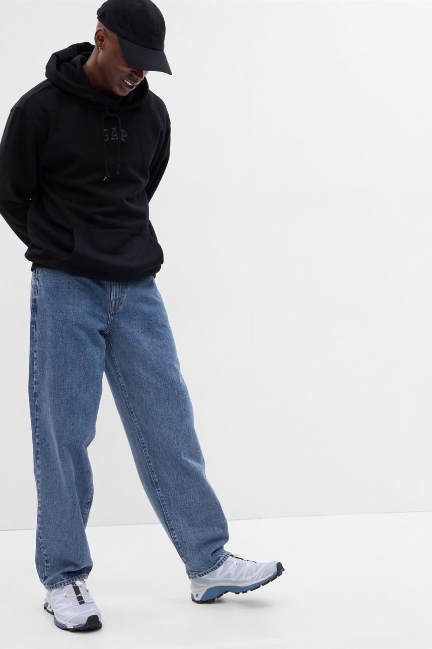 Jean Baggy Hombre Medium Wash