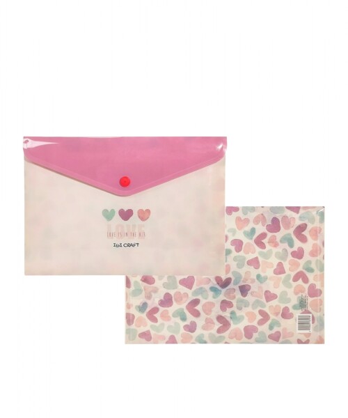 Sobres portadoc.c/broche ibi craft-17x24cm - "love is in the air" Sobres portadoc.c/broche ibi craft-17x24cm - "love is in the air"