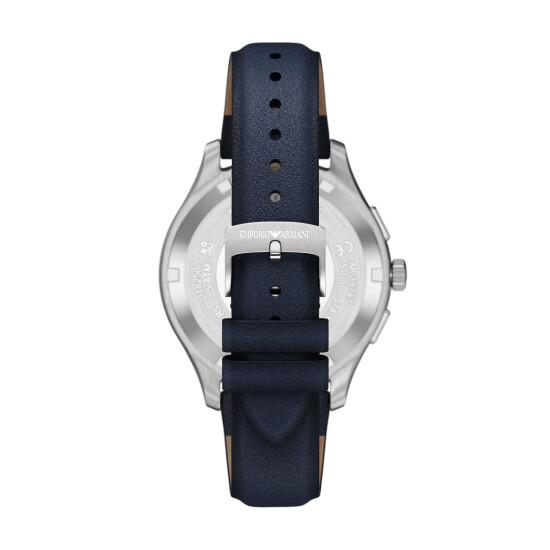 Reloj EMPORIO ARMANI DARIO Cuero Azul Esfera 42mm 0