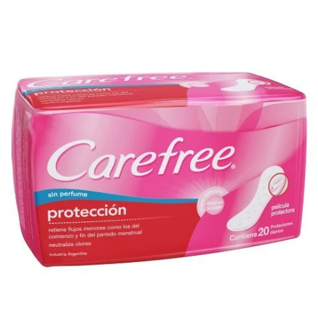 PROTECTORES DIARIOS CAREFREE 20 UNIDADES PROTECCION ORIGINAL PROTECTORES DIARIOS CAREFREE 20 UNIDADES PROTECCION ORIGINAL