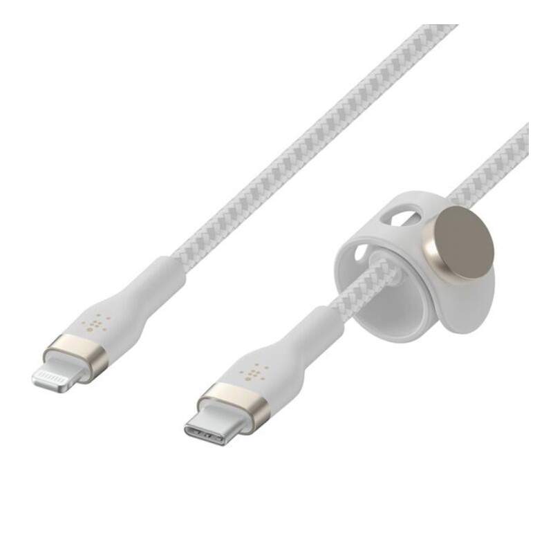 Cable Belkin USB-C / Lightning 2M Pro Flex CAA011BT2MWH Cable Belkin USB-C / Lightning 2M Pro Flex CAA011BT2MWH