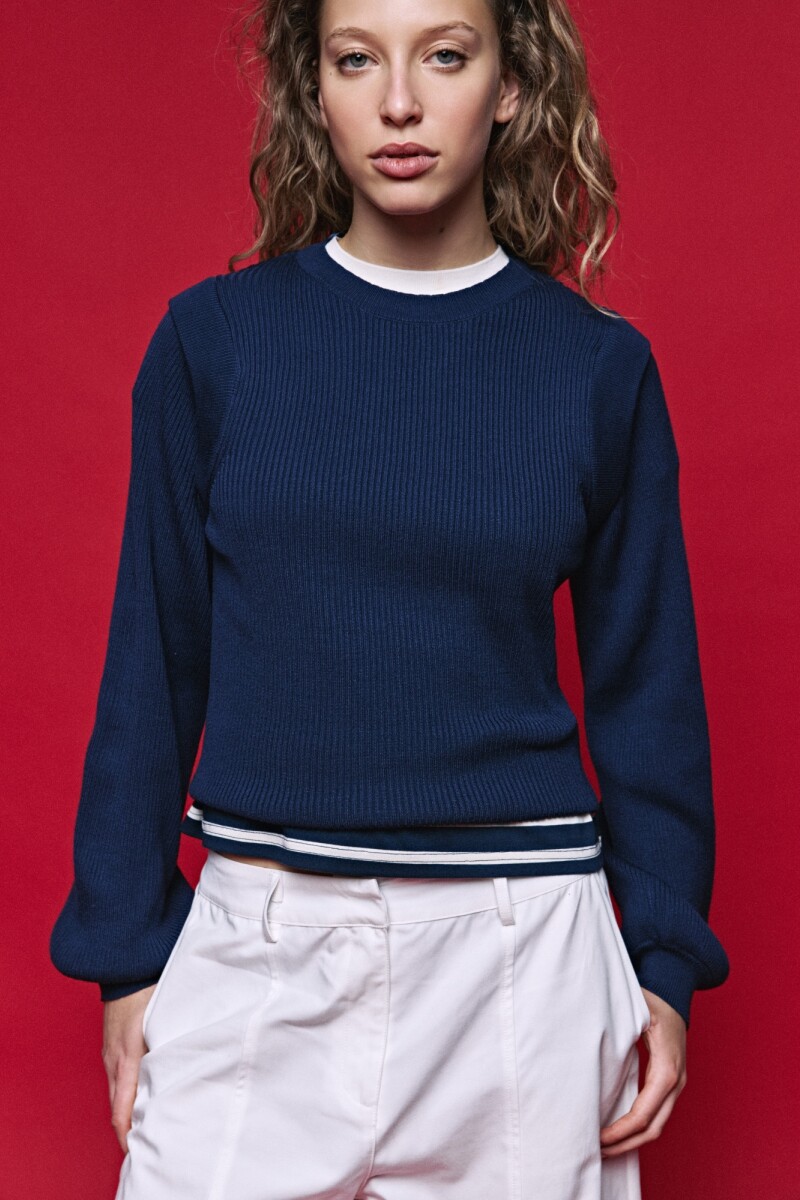 SWEATER GEMA Azul Oscuro